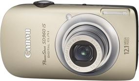 img 1 attached to 📸 Capture Stunning Moments with the Canon PowerShot SD960IS: 12.1 MP, 4x Wide Angle Optical Image Stabilized Zoom, 2.8-inch LCD - Gold Edition