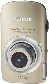 img 2 attached to 📸 Capture Stunning Moments with the Canon PowerShot SD960IS: 12.1 MP, 4x Wide Angle Optical Image Stabilized Zoom, 2.8-inch LCD - Gold Edition
