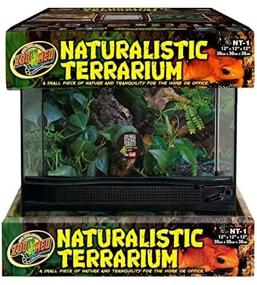 img 3 attached to 🐊 Enhance Your Reptile's Habitat with Zoo Med Naturalistic Terrarium in 3 Sizes