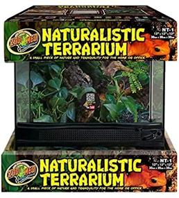 img 2 attached to 🐊 Enhance Your Reptile's Habitat with Zoo Med Naturalistic Terrarium in 3 Sizes