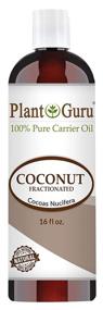 img 3 attached to 🥥 Pure MCT Fractionated Coconut Oil 16 oz - Ideal Natural Skin, Hair, and Body Moisturizer with Aromatherapy Benefits