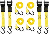 stanley 4 pack ratchet strength hauling logo