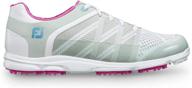 👟 footjoy women's athletic shoes - sport purple medium size logo