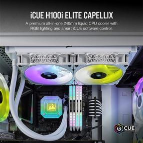 img 3 attached to 💦 Corsair White iCUE H100i Elite Capellix Liquid CPU Cooler