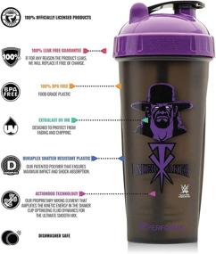 img 1 attached to ✨ Perfect Shaker Performa - WWE Legends Series, Leak-Proof Sports Bottle with Actionrod Mixing Tech. Ideal for Fitness! Dishwasher Safe and Durable (28oz)