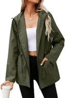 pesion lightweight waterproof windbreaker raincoat: women's ideal clothing in coats, jackets & vests logo