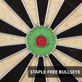 img 2 attached to 🎯 High-Quality Bristle Dartboard Sets by EastPoint Sports - Ideal for Family Game Rooms, Basements, Bars, Man Caves, Garages & More! Choose from Various Options