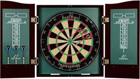 img 4 attached to 🎯 High-Quality Bristle Dartboard Sets by EastPoint Sports - Ideal for Family Game Rooms, Basements, Bars, Man Caves, Garages & More! Choose from Various Options