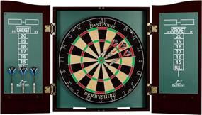 img 3 attached to 🎯 High-Quality Bristle Dartboard Sets by EastPoint Sports - Ideal for Family Game Rooms, Basements, Bars, Man Caves, Garages & More! Choose from Various Options