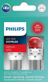 img 3 attached to 💡 Ultinon LED Красные 1157RLED от Philips - 2 штуки