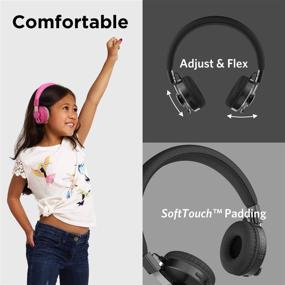 img 3 attached to LilGadgets Untangled Childrens Bluetooth Headphones Cell Phones & Accessories