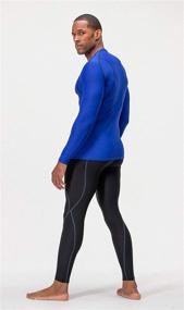 img 2 attached to 🏋️ Enhance Performance with DEVOPS 2~3 Pack Men's Athletic Long Sleeve Compression Shirts