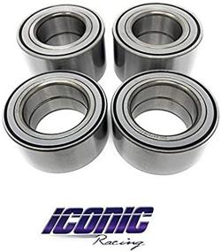 img 1 attached to 🔧 Impressive Front and Rear Wheel Bearings for 11-16 Polaris Ranger 900 XP - Iconic Racing