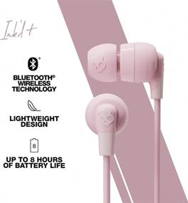 img 2 attached to Wireless In-Ear Earbud - Pink Ink'd+ by Skullcandy