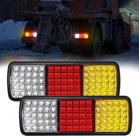 img 4 attached to FABOOD Waterproof Reverse Taillight Snowmobile