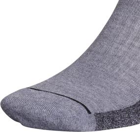 img 1 attached to 🧦 Comfortable and Durable adidas Men's Cushioned No Show Socks (3-Pack) - Ideal for Active Men