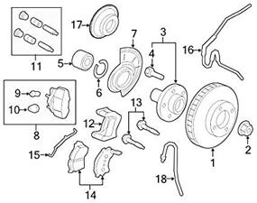 img 1 attached to Шланговый тормоз Motorcraft BRHF49 1 упаковка