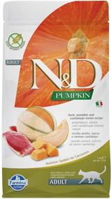 img 4 attached to 🐱 Premium Grain-Free Cat Food: Farmina Natural & Delicious Pumpkin, Duck and Cantelope Dry Food - 3.3 lbs