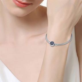 img 2 attached to KUNSIR Sterling Bracelet Bracelets Zirconia Girls' Jewelry