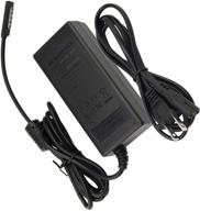 futurebatt surface charger: 43w adapter for surface pro 1, pro 2, and rt - power cord included logo