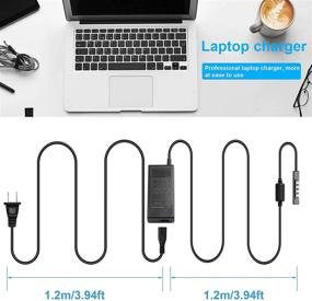 img 1 attached to Futurebatt Surface Charger: 43W Adapter for Surface Pro 1, Pro 2, and RT - Power Cord Included