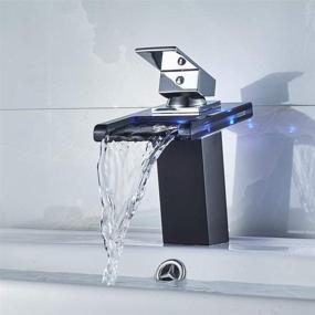 img 2 attached to 💧 ROVOGO 3 Color Changing Waterfall Bathroom Fixture