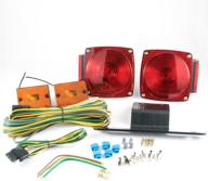 🚗 universal mount combination trailer light kit - lumitronics, ideal for trailers under 80 inches logo