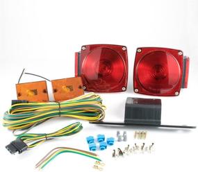 img 4 attached to 🚗 Universal Mount Combination Trailer Light Kit - Lumitronics, Ideal for Trailers Under 80 Inches