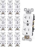 enhanced efficiency with aida electrical duplex receptacle outlet logo