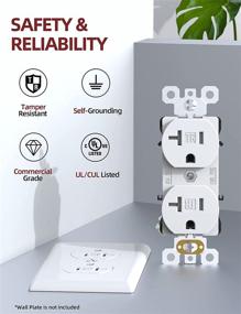 img 3 attached to Enhanced Efficiency with AIDA Electrical Duplex Receptacle Outlet