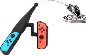 img 3 attached to 🎣 Fishing Rod for Joy Con, Fishing Game Kit for Nintendo Switch OLED & Nintendo Switch Bass Pro Shops - The Strike Championship Edition and Legendary Fishing - Standard Edition - Enhanced Compatibility