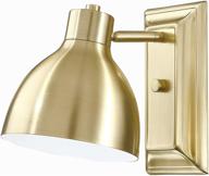 🏮 adjustable wall sconce lighting – vintage farmhouse style with led bulb for bedroom, bathroom, barn, garage, warehouse – brushed bronze finish – ul listed логотип