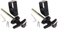 🔒 startfine 4-1/2" t-handle lock 2 kits shed door lock: high security solution for barns, playhouses, chicken coops – includes keys and screws logo