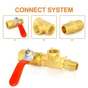 img 2 attached to Superior Gasher Brass Fitting Barstock Fitments - Efficient & Reliable Plumbing Solutions