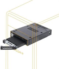 img 4 attached to 🔧 Безусильное решение: ICY DOCK Безинструментальный мобильный док-станция для внешнего накопителя 3.5" с поддержкой 2 x M.2 PCIe NVMe SSD