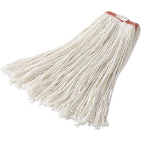 img 1 attached to 🧹 Rubbermaid Commercial Premium Mop: 16-Ounce White FGF41600WH00 - High-Quality Cleaning Solution