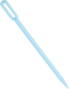img 1 attached to Premium Boye Plastic Yarn Needles - Set of 2 for Efficient Crafting Activities