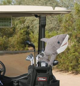 img 1 attached to 🦈 Exquisite Grey-White Shark Headcovers by Daphne’s: Protect Your Golf Clubs in Unique Style