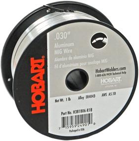 img 1 attached to Hobart H381806-R18 1lb ER4043 Aluminum Wire for Welding, 0.030-Inch