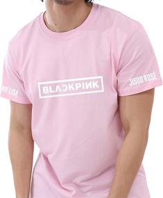 img 2 attached to 👚 Lneratoo Kpop T-Shirts for Girls, Women, Boys - Jisoo Jennie Rosé Lisa Kim Shirt with Crew Neck, Short Sleeve Tees