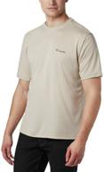 👕 columbia men's meeker peak crew neck short sleeve shirt логотип