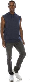 img 2 attached to 👕 JC DISTRO Lightweight Sleeveless Men's Clothing - Embrace the Hipster Style!