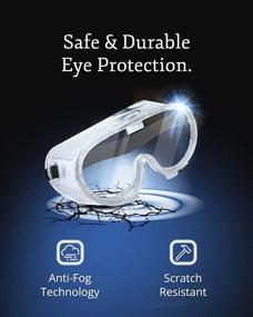 img 3 attached to 👓 Crystal Clear Protection: Unveiling the Safety Goggles Guardian