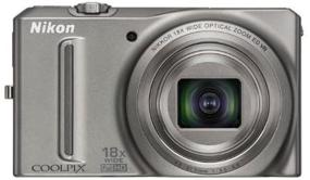 img 2 attached to 📷 Nikon COOLPIX S9100: 12.1MP Full HD 1080p Video Camera with 18x NIKKOR ED Zoom Lens (Silver)