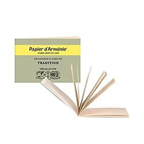 img 4 attached to Papier D'Armenie Traditional Burning Papers - Authentic 1 Book of 12 Sheets: Discover the Timeless Art of Aromatic Purification