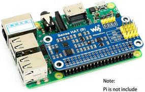 img 3 attached to 🔆 Sense HAT (B) для Raspberry Pi 4B/3B+/3B/2B/B+/A+/Zero/Zero W - Мультисенсорный интерфейс I2C с гироскопом, акселерометром, магнитометром, барометром, температурой и влажностью