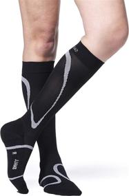 img 4 attached to SIGVARIS Traverse Sock Compression 20 30MmHg