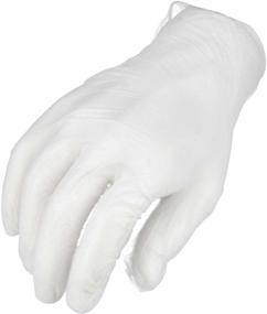 img 1 attached to Vinyl Powder Gloves Medium Disposable