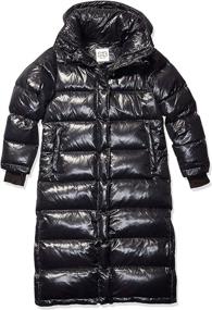 img 1 attached to 🧥 S13 Harper Women's Long Puffer Coat with Down Filling