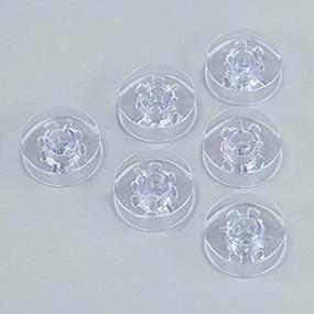 img 3 attached to 🧵 TFBOY 50PCS Clear Bobbins 9033P: Perfect Accessories for Your Pfaff Sewing Machine!